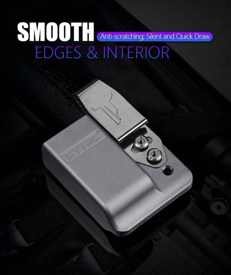 CYTAC I-MINI GUARD MAGAZINE HOLDER, GLOCK 17/19