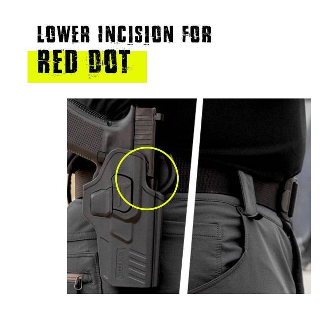 CYTAC R-DEFENDER HOLSTER (G4) - GLOCK 43,43X