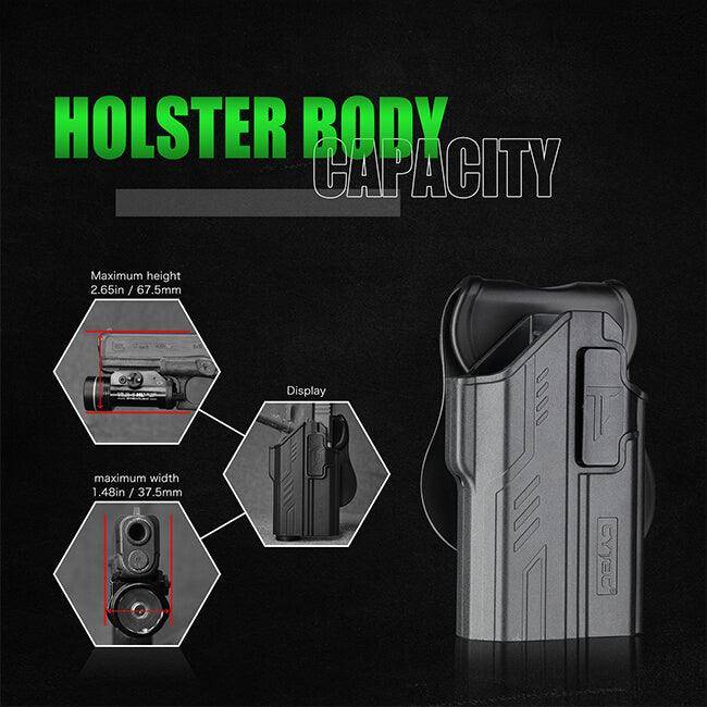 CYTAC R-DEFENDER LIGHT-BEARING G4 - GLOCK 17,22,31