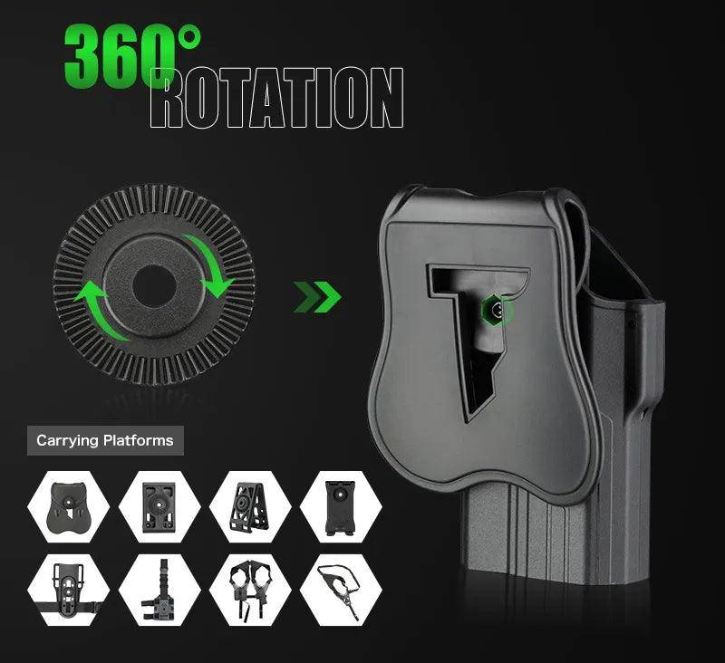 CYTAC R-DEFENDER LIGHT-BEARING G4 - GLOCK 17,22,31