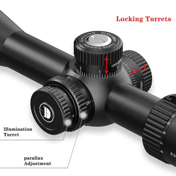 DISCOVERY LHD 6-24X50 SFIR FFP-L SCOPE