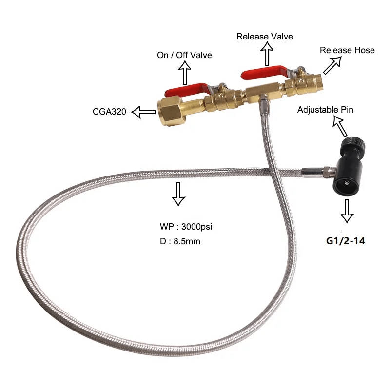 DUAL VALVE BULK FILL TANK FILL STATION