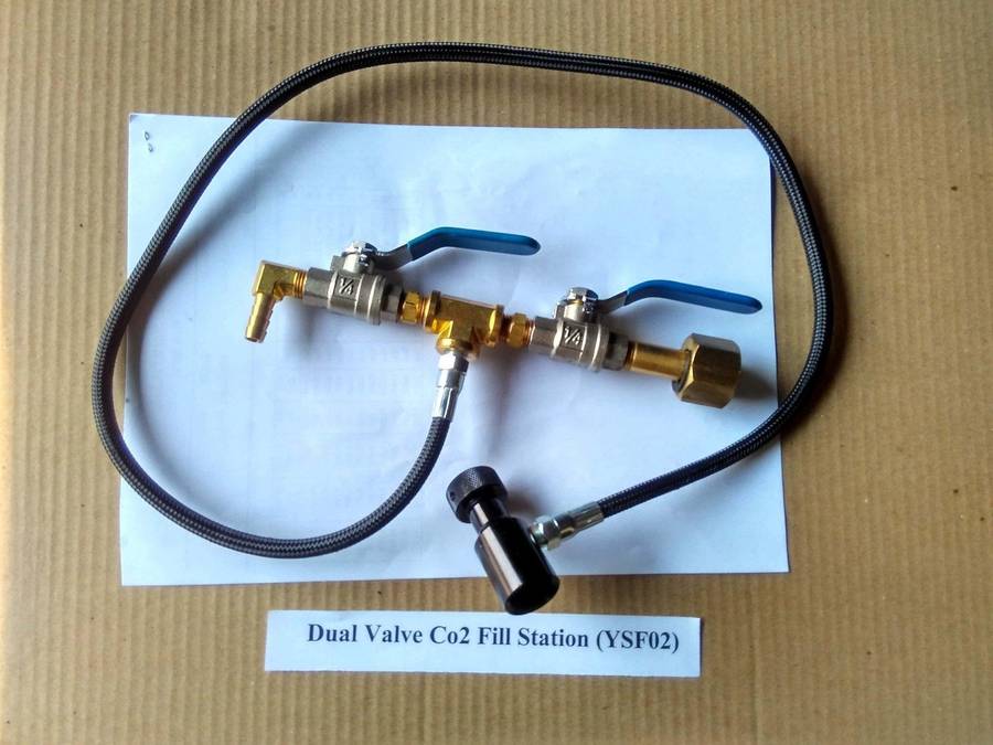 DUAL VALVE BULK FILL TANK FILL STATION