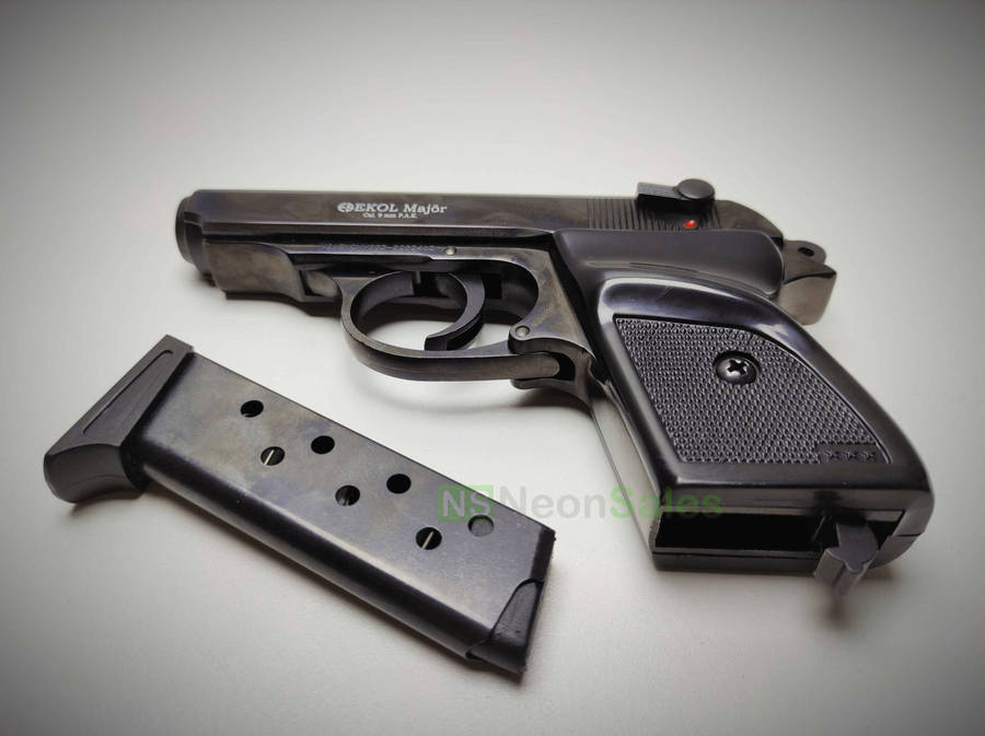 EKOL MAJOR (PM REPLICA) COMPACT BLANK GUN - BLUED