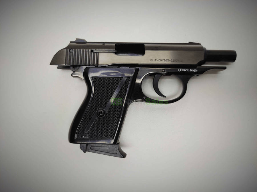 EKOL MAJOR (PM REPLICA) COMPACT BLANK GUN - BLUED