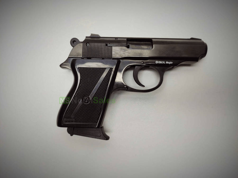 EKOL MAJOR (PM REPLICA) COMPACT BLANK GUN - BLUED