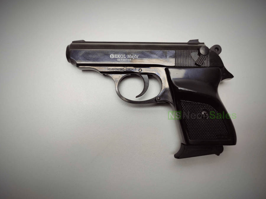 EKOL MAJOR (PM REPLICA) COMPACT BLANK GUN - BLUED