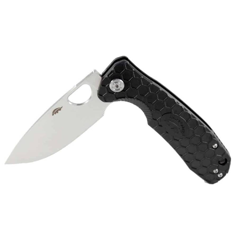 HONEY BADGER SPEAR-POINT FLIPPER - SMALL BLACK