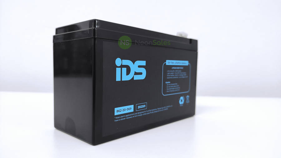 IDS 12V 7AH  LITHIUM LIFEPO4 BATTERY WITH BMS