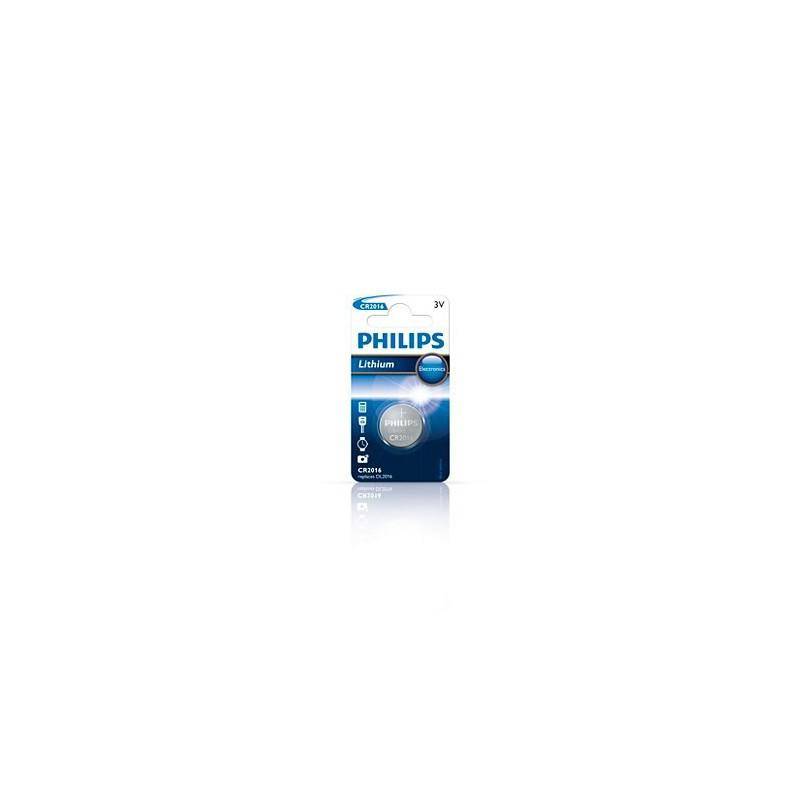 PHILIPS  LITHIUM COIN CELL (CR2016) - 3V