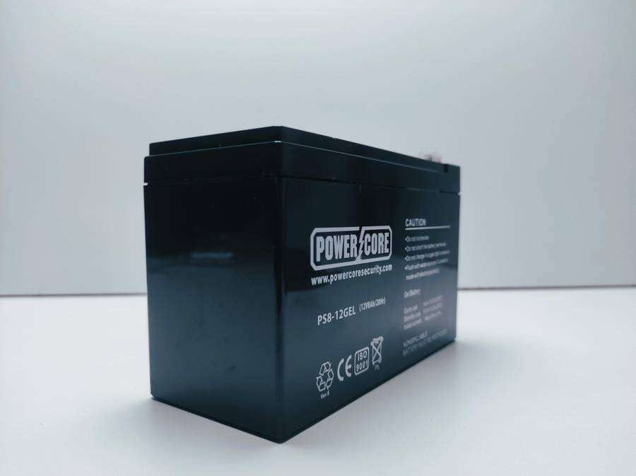 POWERCORE 12V 8A GEL BATTERY