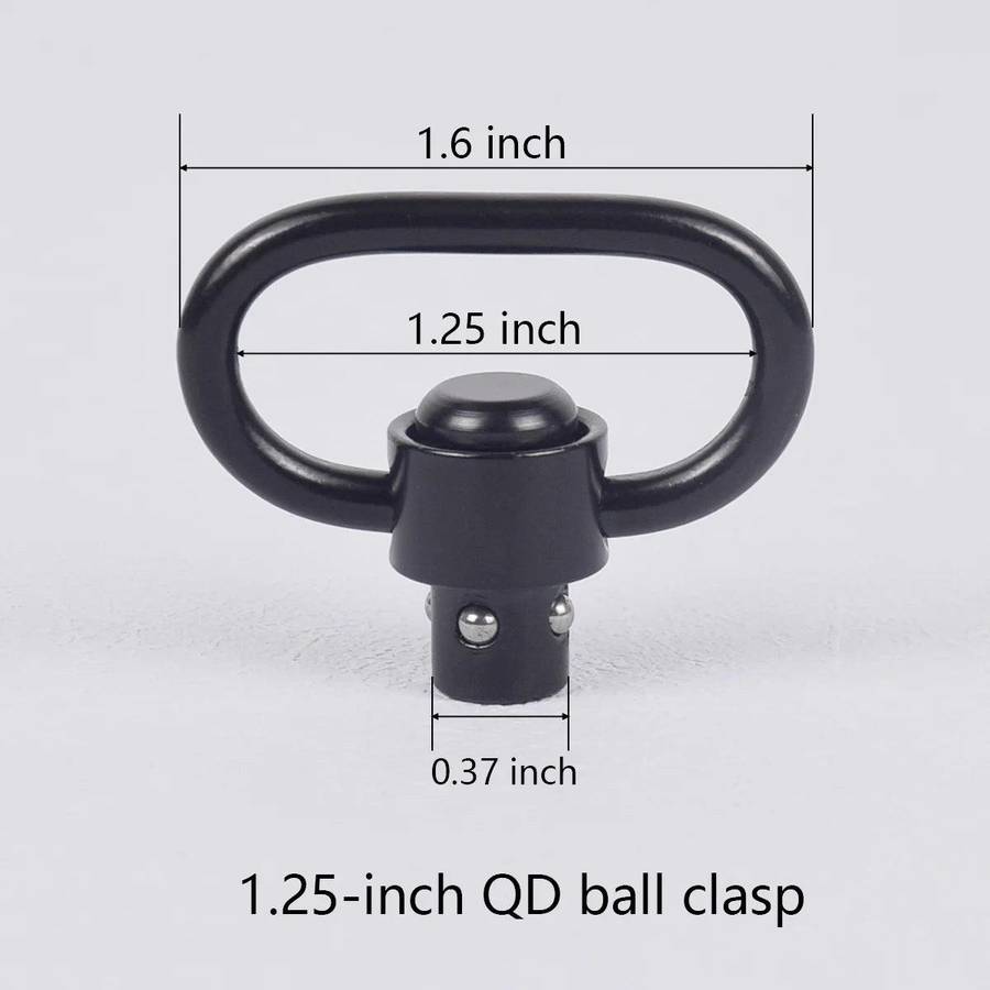 QD SLING SWIVEL ONLY, SOCKET-FITTED - FAS235
