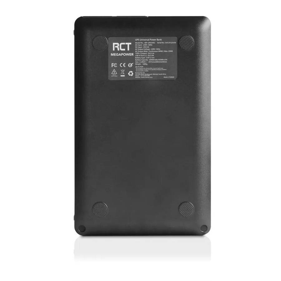 RCT MEGAPOWER LITHIUM UPS 5400MAH 250W