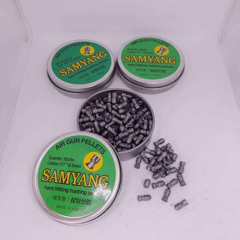 SAMYANG HARD-HITTING PELLETS .177 (19.3GR) - 180's