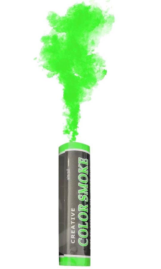 SMOKE GRENADE, SINGLE VENT (WP, 1 MINUTE) - GREEN