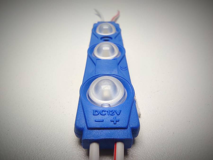 STATUS LIGHT 3 - BLUE 12V DC (CE / ROHS CERTIFIED)