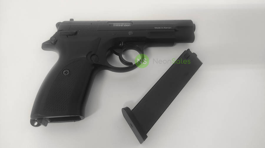BAREDDA S56 BLACK BLANK/PEPPER GUN COMBO + 10 BLANKS & HOLSTER