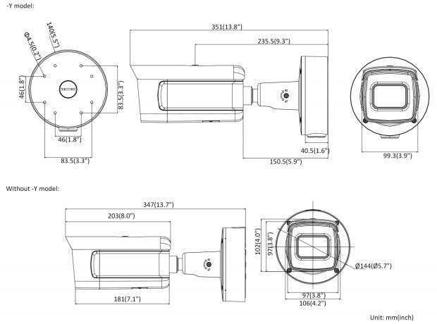 HIKVISION 4MP ANPR IDS-2CD7A46G0/P-IZHS/8