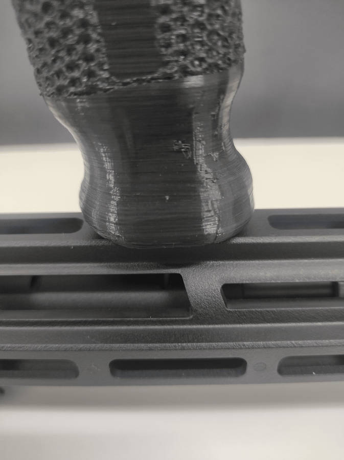 TACTICA CANTILEVERED FOREGRIP (M-LOK) - BLACK