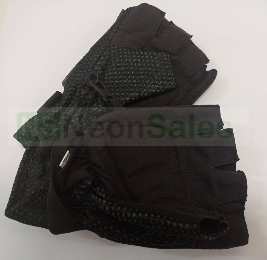 UNBRANDED HALF FINGER GLOVE - XL