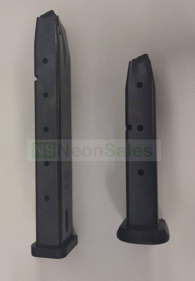 ZORAKI MOD 925T BLANK GUN W/ EXTENDED MAG. - BLACK