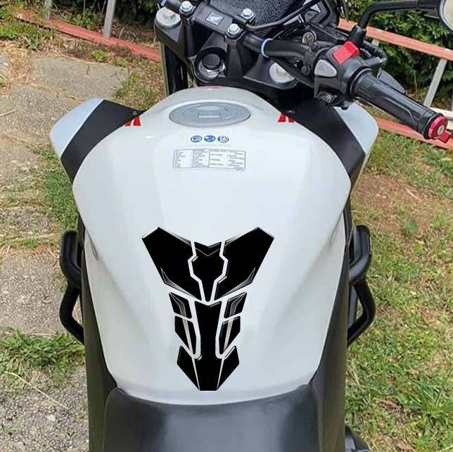 Universal Fit Motor Bike Black Standard Transformer Motor Bike Tank Pad Protector.  A Street Pad ...