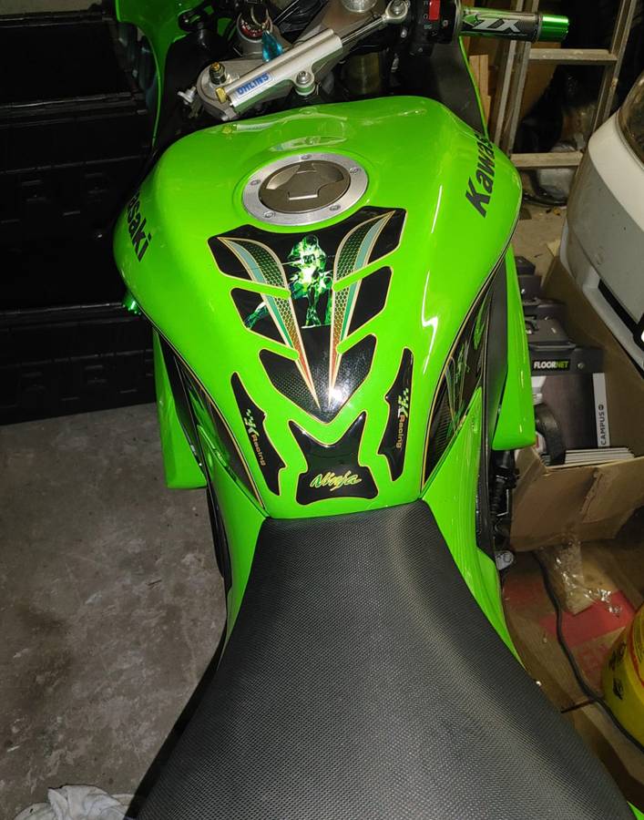Kawasaki Ninja Tank Pad | Kawasaki Motorcycle Tank Protector
