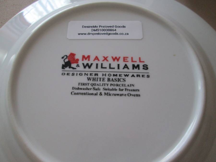 Maxwell Williams Basic White Saucers 12cm