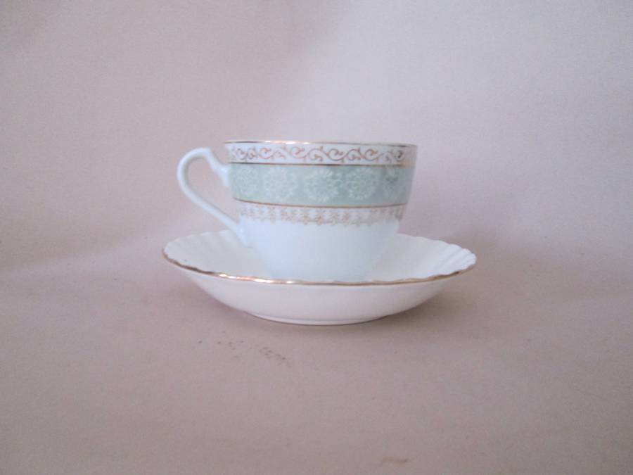Fine China Tea Cup & Saucer Set