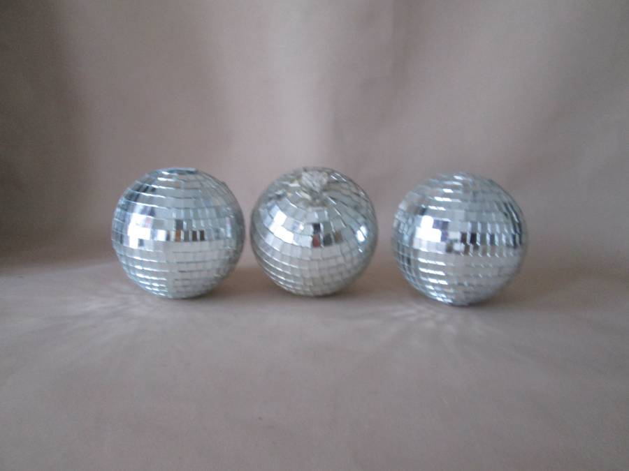 Round Mirror Disco Balls