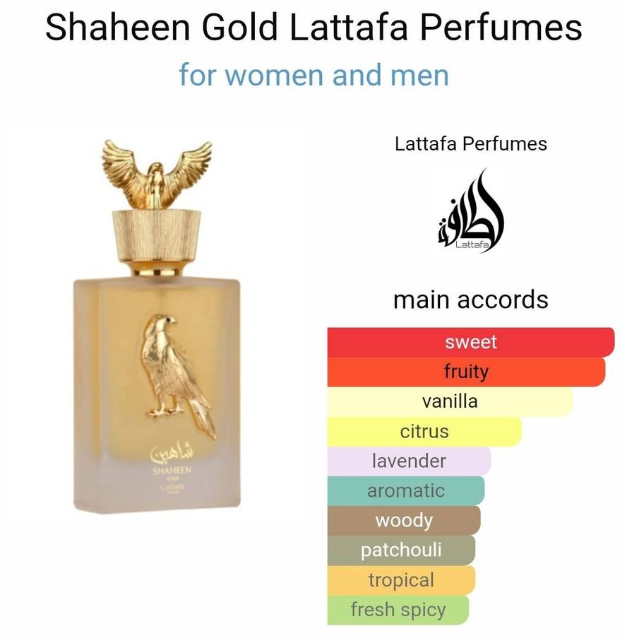 Shaheen Gold Lattafa Perfumes