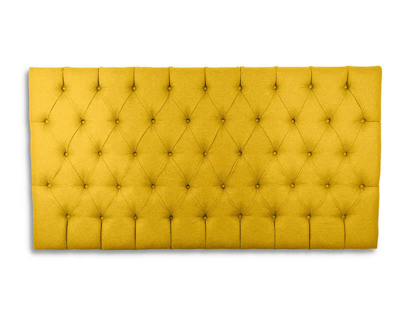 Ella Deep Button  Velvet Headboard