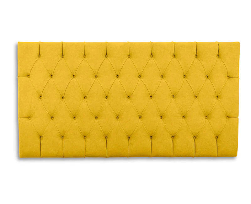 Ella Deep Button  Velvet Headboard
