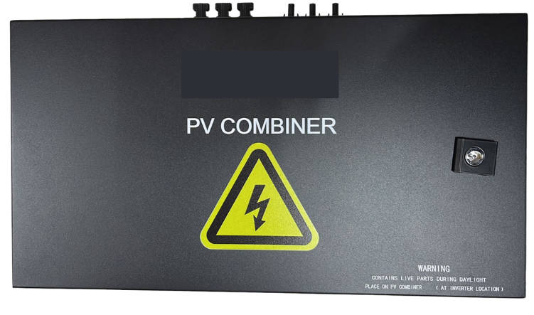 Metal Combiner Box For Solar Installation 3 In 3 Out