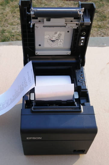 POS COMBO - Epson TM-T20III - USB & Serial - Thermal POS Receipt Printer USB Scanner  Till Rolls ...