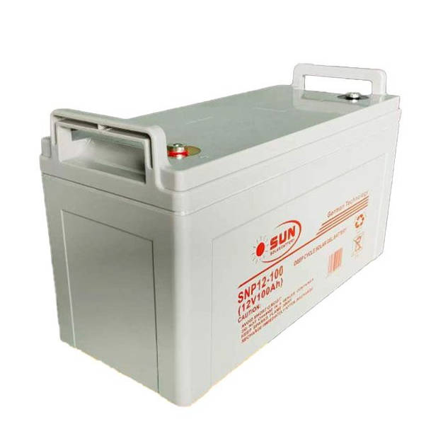 12V 100AH Deep Cycle Solar Gel Battery - SUN