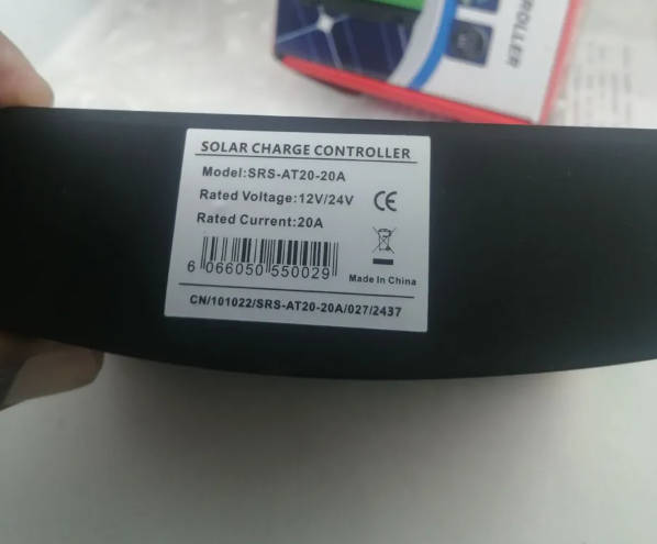 Sun Solar Charge Controller 20A PWM 12/24 V