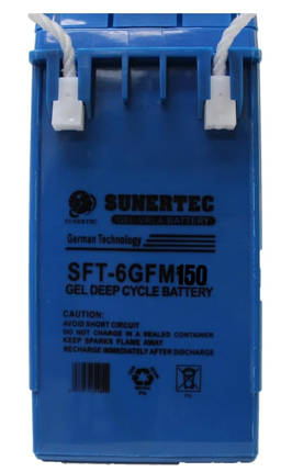 12V 150AH Gel Battery Slimline - Sunertec