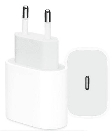 iPhone Fast Charger Kit - 20W PD Adapter and 1m USB-C to Lightning Cable