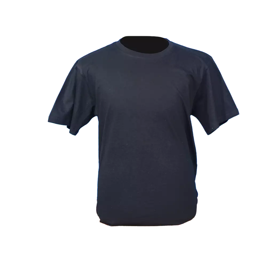 Black Crew neck T-shirt 160g