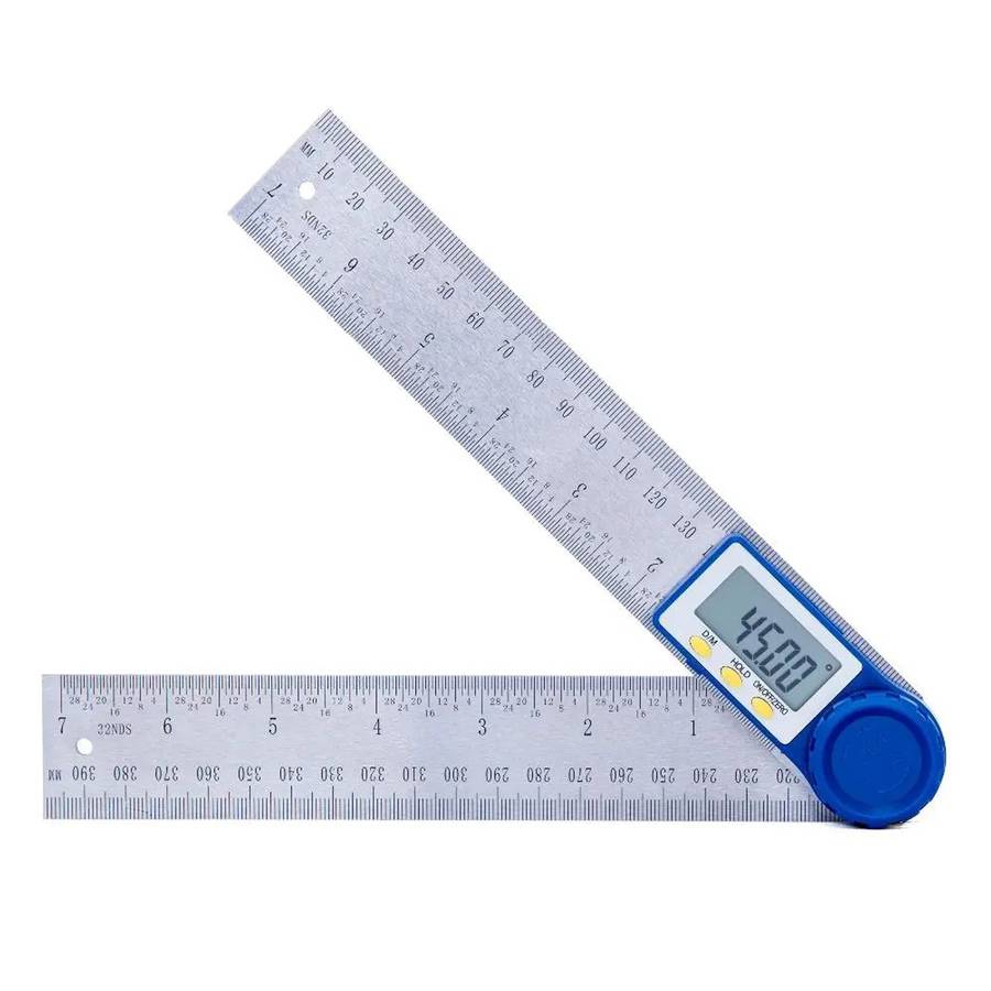 Digital Protractor 200mm 7 Inch Digital Angle Finder Protractor Ruler Meter Inclinometer Goni