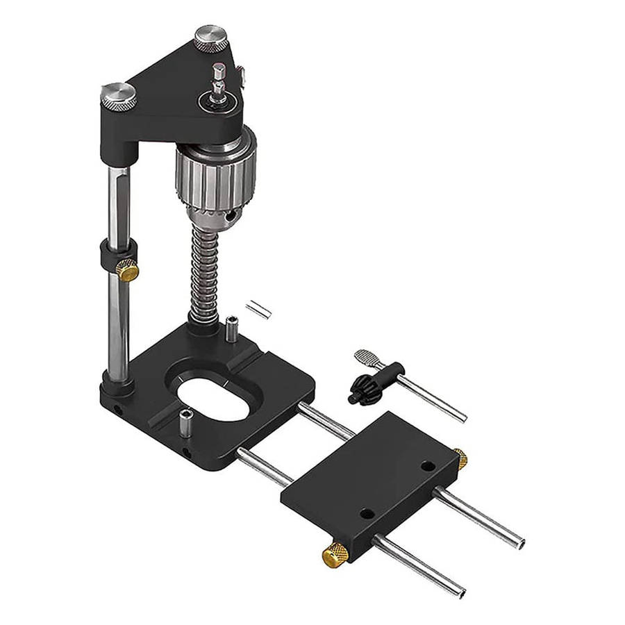 Drill Locator Portable Drilling Template Guide Precise Hole Punch Positioner Steel Woodworkin