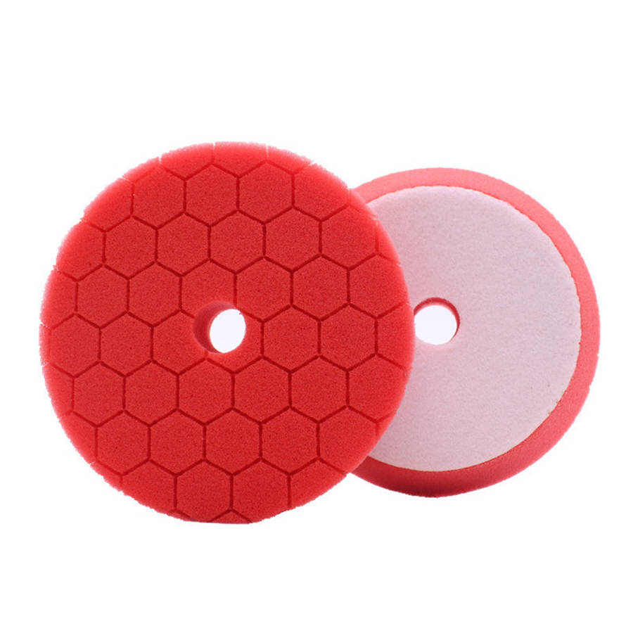 Buffing Polishing Pads 5 Pcs 6 Inch Large Size Sponge Polishing Pads Car Foam Buffing Sponge Pads Ki