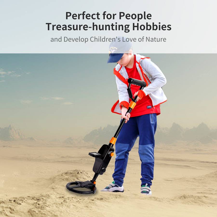 Metal Detector for Adults & Kids High Sensitivity Metal Detector Adjustable with LCD Screen Unearthi
