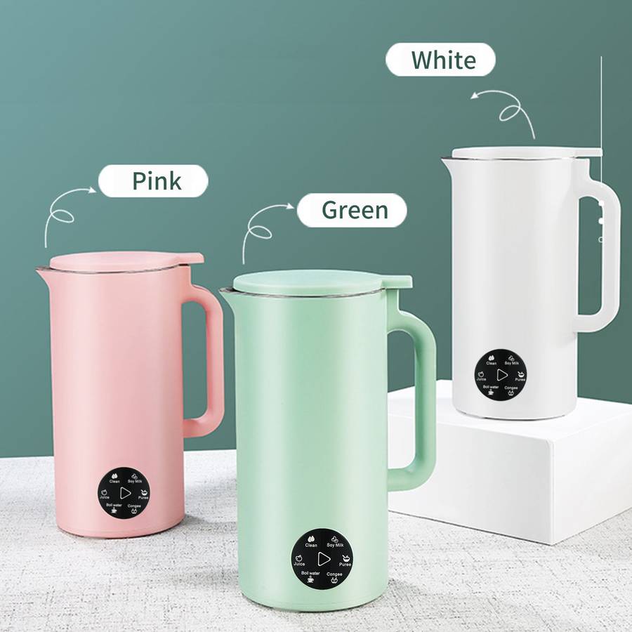 Multifunction Soymilk Maker 350mL Juicer Soy Milk Machine with Stainless Steel and Blade Multi Cooke