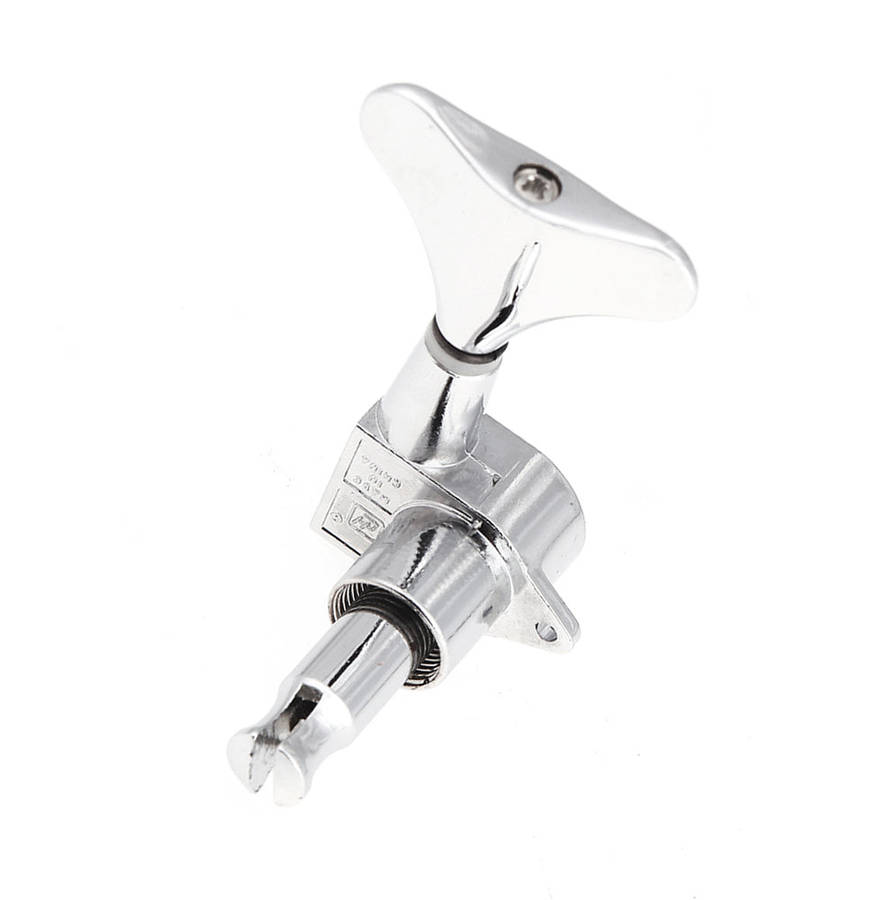 4 Chrome Sealed Tuning Pegs Tuners Machine Heads for Bass Guitar 2L+2R