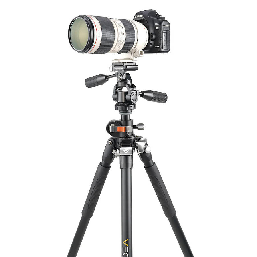 Vanguard VEO 3+ 263APS Versatile Aluminium Tripod with 3-Way Pan Head  10kg Load Capacity