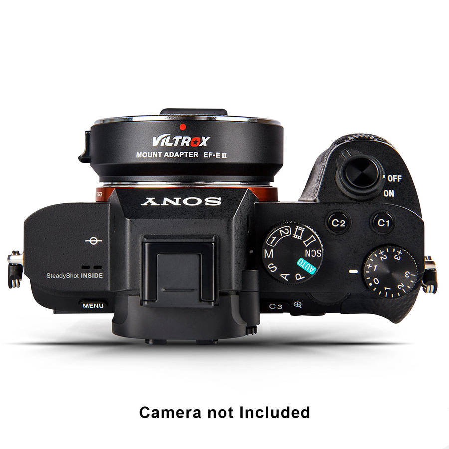 Viltrox Auto Focus Adapter, Canon EF lenses - SONY E-Mount Cameras +1 f-stop