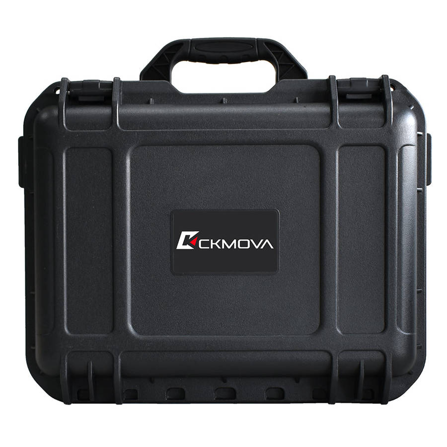 CKMOVA UHF Dual-Channel Wireless Mic System 2 X Transmitters with Audio Recorders & 1X Receiver V...