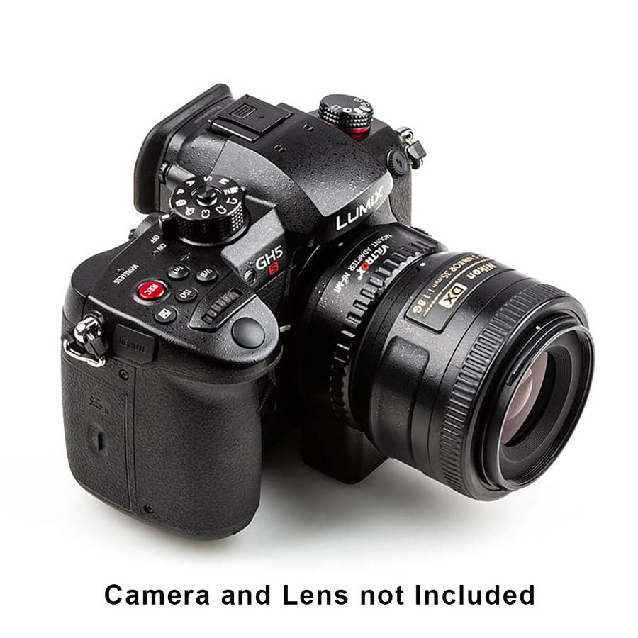 Viltrox AF Adapter for Nikon F Lenses to M4/3 Olympus and Panasonic VL-NF-M1